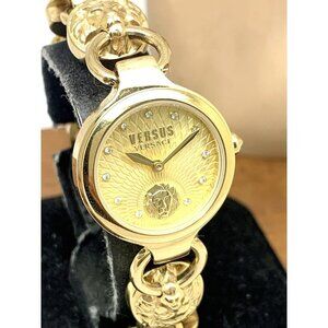 Versus by Versace Women's Watch VSP170821 Broadwood Gold Stainless Steel 26mm